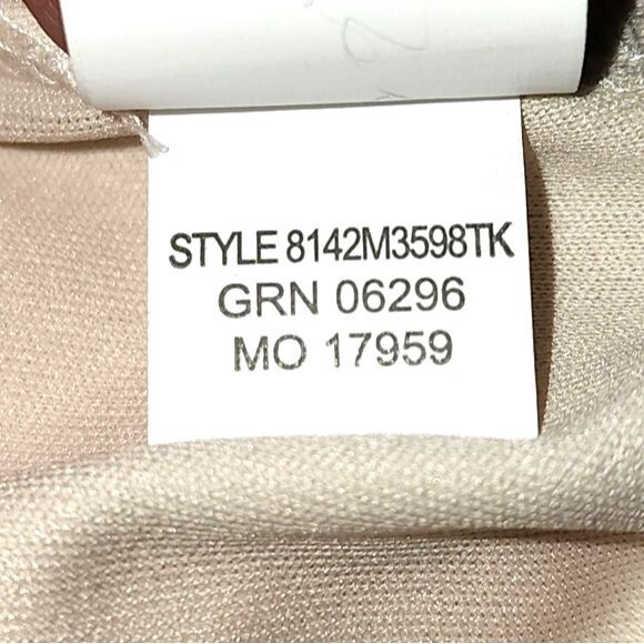 Hope Springs Orange Sunset Clip Dot Sheer Top & Cream Cami Blouse Plus Size 2XL - Picture 12 of 12